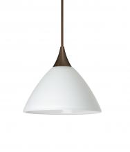 Besa Lighting 1XT-174307-BR - Besa Pendant Domi Bronze White 1x50W Halogen