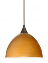  1XT-4679OK-LED-BR - Besa Pendant Brella Bronze Oak 1x6W LED