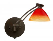 Besa Lighting 1WW-1743SL-BR - Besa Wall Domi Bronze Solare 1x50W Halogen Gy6.35