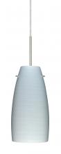 Besa Lighting J-1512KR-SN - Besa Tao 10 Pendant For Multiport Canopy Satin Nickel Chalk 1x100W Medium Base