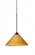 Besa Lighting 1XP-282490-BR - Besa Pendant Kona Bronze Mango Starpoint 1x50W Halogen