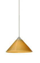  1XP-282490-SN - Besa Pendant Kona Satin Nickel Mango Starpoint 1x50W Halogen