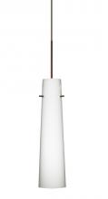 Besa Lighting 1XC-567407-LED-BR - Besa Camino Pendant Bronze Opal Matte 1x50W Halogen