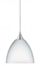 Besa Lighting 1XC-757007-SN - Besa Pendant Sasha Satin Nickel Opal Matte 1x50W GY6.35