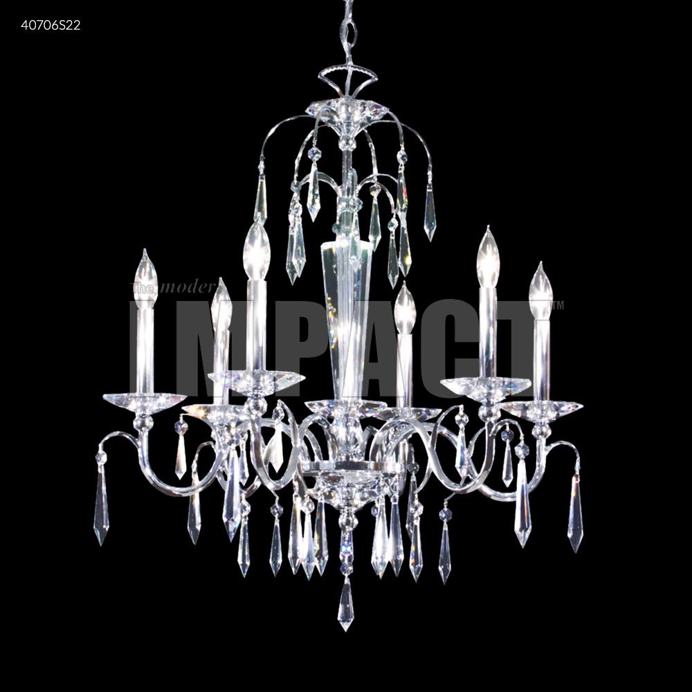 Contemporary 6 Light Chandelier