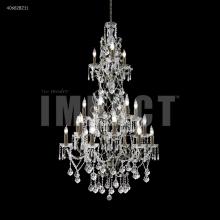 James R Moder 40682BZ11 - Charleston 21 Light Entry Chandelier