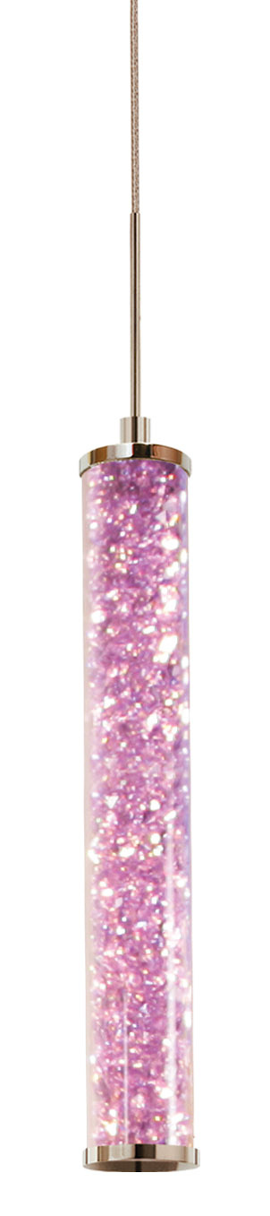 Pendant Jazz Venti Crystal Violet PC 5.88W 3000K Monopoint