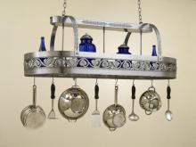 Hi-Lite MFG Co. H-83Y-D-BK01 - SANDRA LEE POT RACK COLLECTION