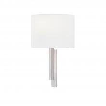  FAB-4332-WHTE-NCKL - Hamilton ADA 1-Light Wall Sconce