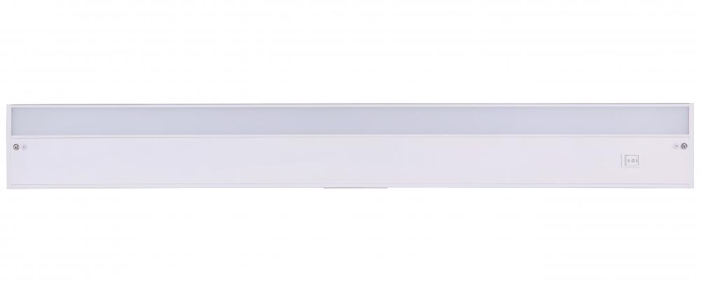 30" Under Cabinet LED Light Bar in White