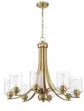 Craftmade 50528-SB - Bolden 8 Light Chandelier in Satin Brass