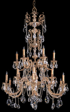 Crystorama 2718-OB-CL-SAQ - Novella 18 Light Clear Spectra Crystal Chandelier