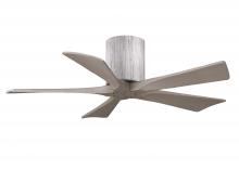 Matthews Fan Company IR5H-BW-GA-42 - Irene-5H three-blade flush mount paddle fan in Barn Wood finish with 42” Gray Ash  tone blades.?