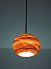 WPT Design ROSE-GL-AM-SV-15 - Rose Globe - Pendant - Incandescent 15" OA Drop-Amber