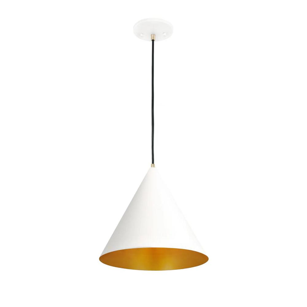 Conos 14" 1-Light Cone Pendant