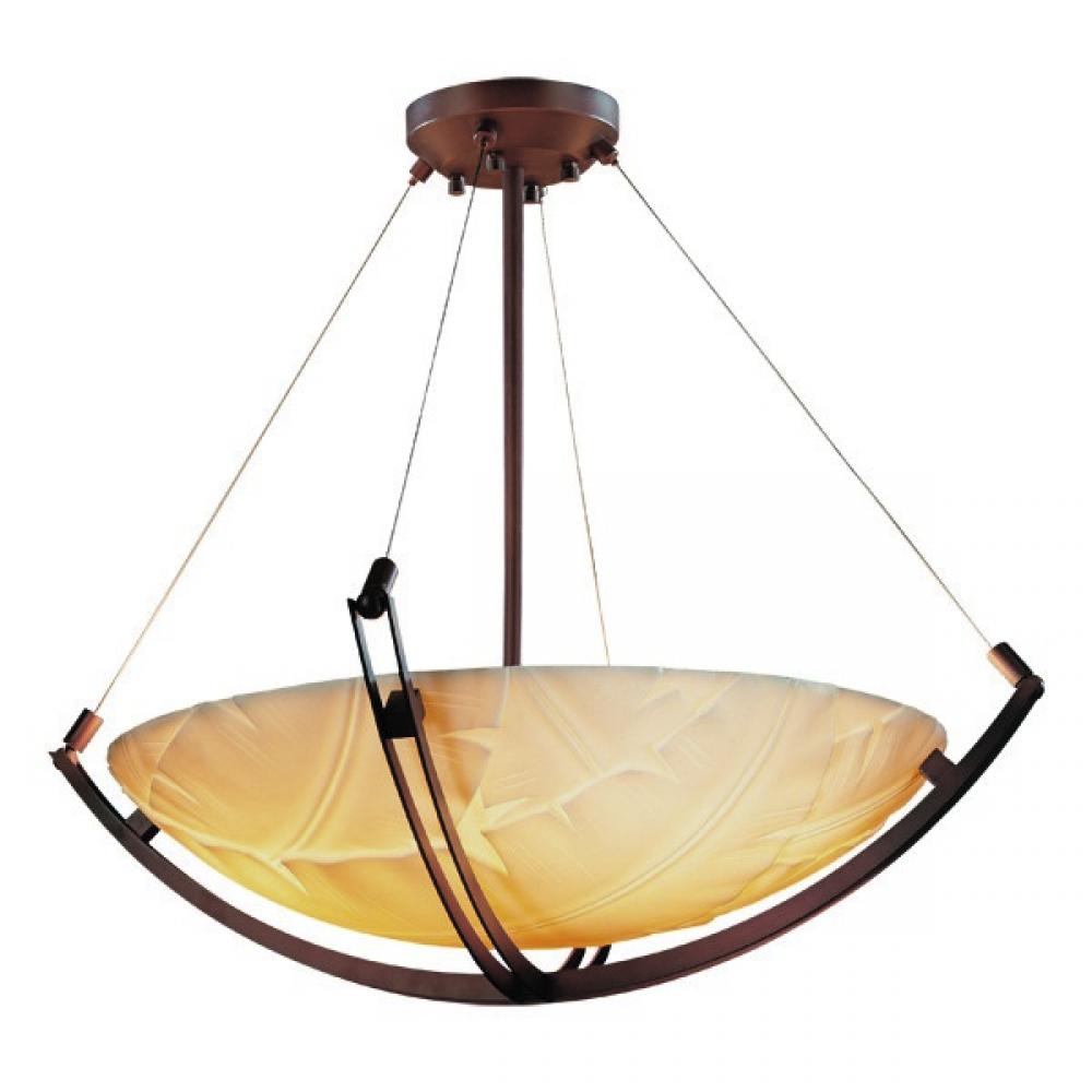 48" Pendant Bowl w/ Crossbar