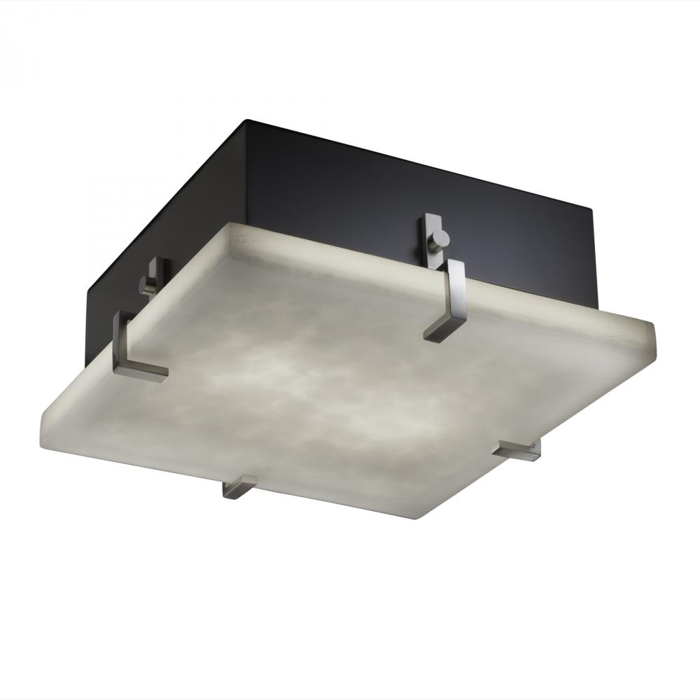 Clips 12" Square Flush-Mount