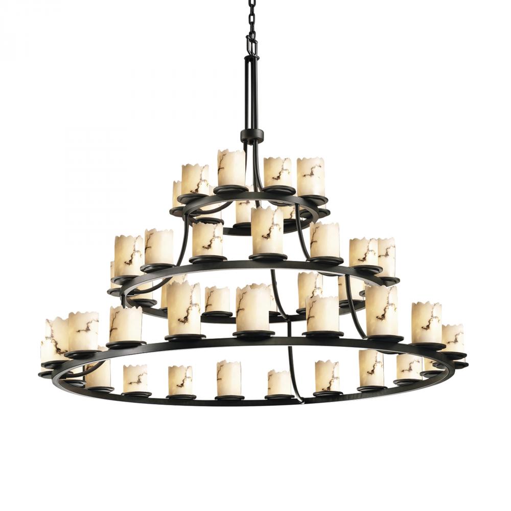 Dakota 45-Light 3-Tier Ring LED Chandelier