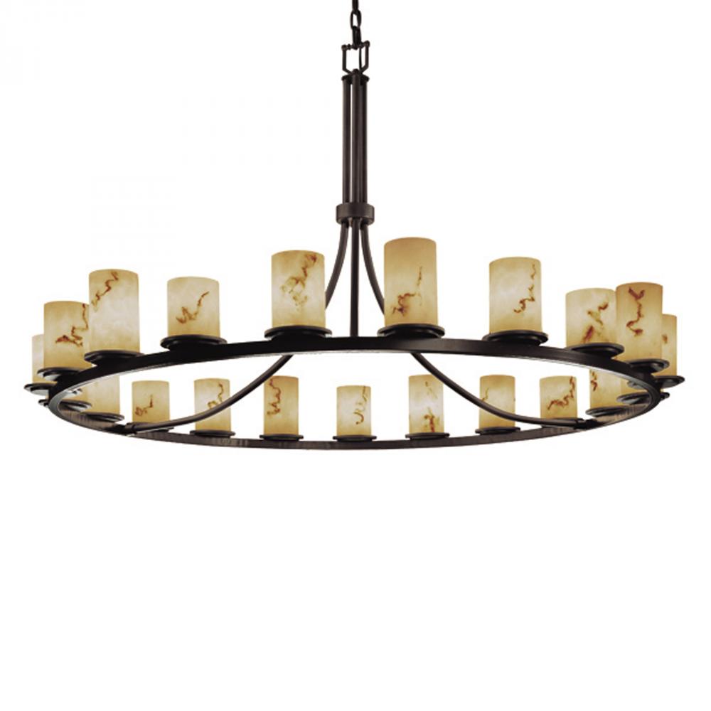 Dakota 21-Light 1-Tier Ring LED Chandelier