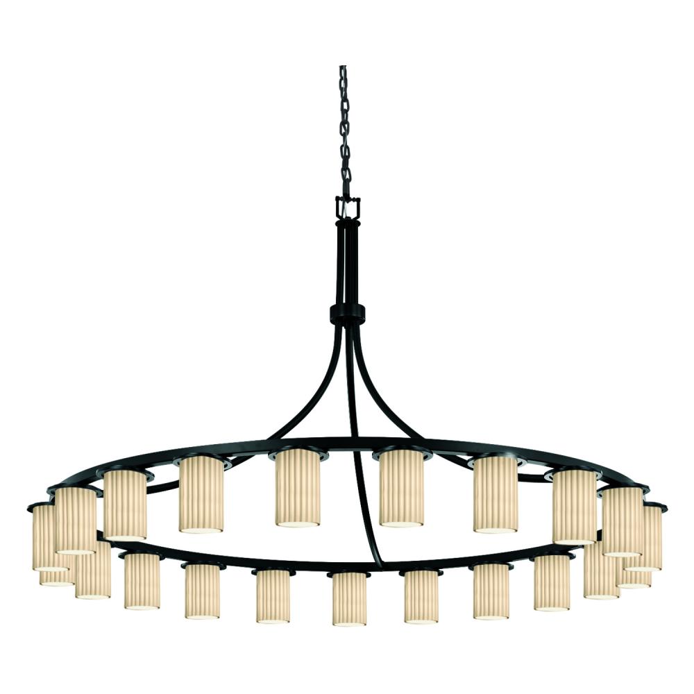 Dakota Downlight 21-Light 1-Tier LED Chandelier