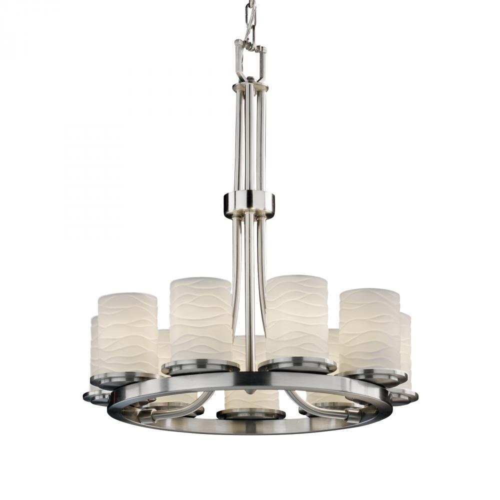 Dakota 9-Light Ring LED Chandelier