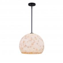 Justice Design Group ALR-6537-MBLK - Globe 17" Pendant