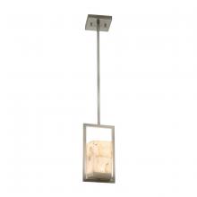 Justice Design Group ALR-7515W-NCKL - Laguna 1-Light LED Outdoor Mini-Pendant