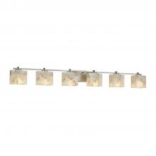 Justice Design Group ALR-8416-55-NCKL-LED6-4200 - Union 6-Light LED Bath Bar