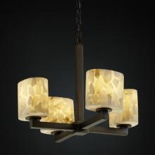 Justice Design Group ALR-8829-10-MBLK - Modular 4-Light Chandelier