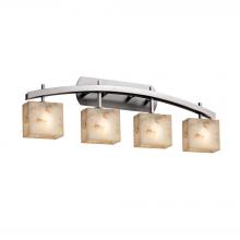 Justice Design Group ALR-8594-55-NCKL - Archway 4-Light Bath Bar