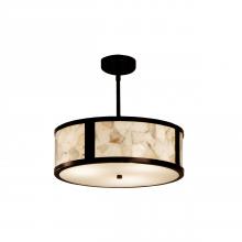 Justice Design Group ALR-9541-DBRZ-LED3-3000 - Tribeca 18" LED Drum Pendant