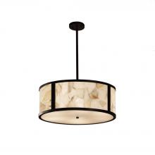 Justice Design Group ALR-9542-MBLK-LED5-5000 - Tribeca 24" LED Drum Pendant