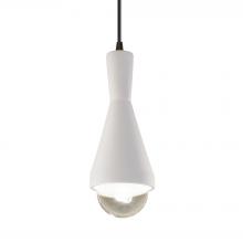 Justice Design Group CER-6520-BIS-DBRZ-BKCD - Erlen 1-Light Pendant