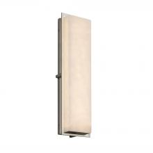 Justice Design Group CLD-7565W-NCKL - Avalon 24" ADA Outdoor/Indoor LED Wall Sconce