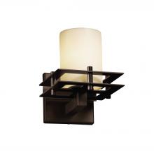  CNDL-8171-10-CREM-DBRZ - Metropolis 1-Light Wall Sconce (2 Flat Bars)