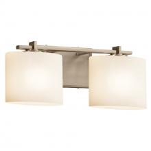 Justice Design Group FSN-8442-30-OPAL-BRSS-LED2-1400 - Era 2-Light LED Bath Bar