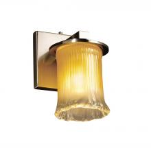 Justice Design Group GLA-8771-16-GLDC-NCKL - Dakota 1-Light Wall Sconce