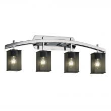 Justice Design Group MSH-8594-15-CROM - Archway 4-Light Bath Bar