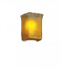 Justice Design Group GLA-8921-16-AMBR-MBLK - Modular 1-Light Wall Sconce