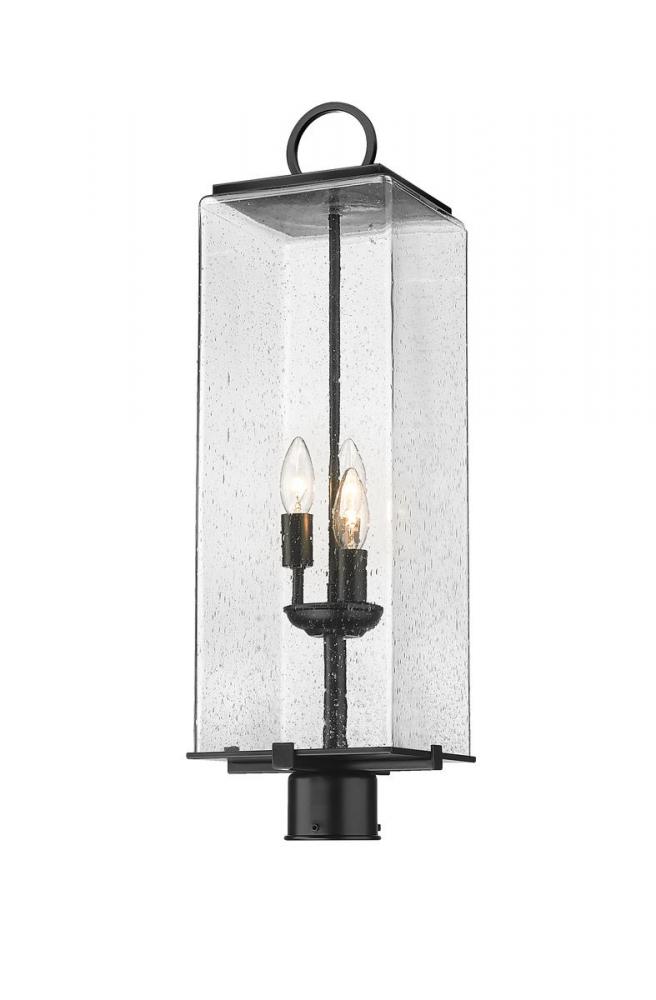 3 Light Outdoor Post Mount Fixture