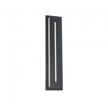  WS-W66226-30-BK - Midnight Outdoor Wall Sconce Light