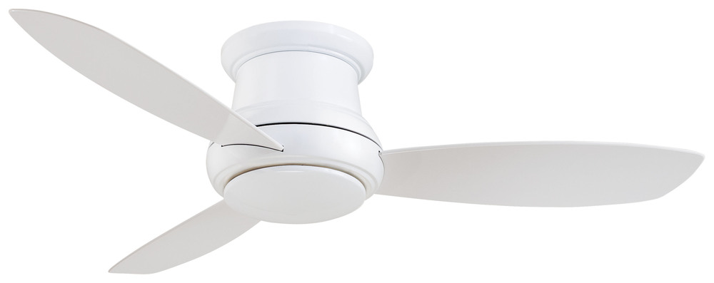 44" LED FLUSH MOUNT CEILING FAN