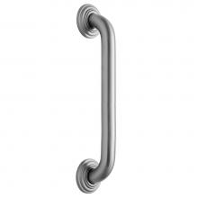 Jaclo 2516-GPH - 16'' Deluxe Grab Bar with Traditional Round Flange