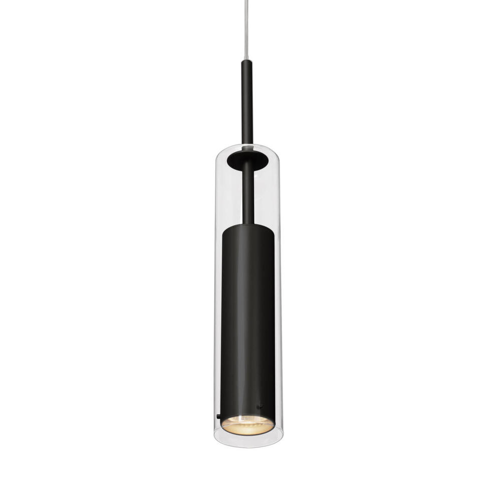 Jarvis 3-in Black 1 Light Pendant