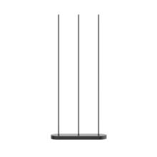 Kuzco Lighting Inc FL46948-BK - Reeds Floor Lamp