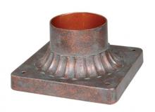 Vaxcel International T0038 - Pier Mount Adapter 5.75-in Royal Bronze