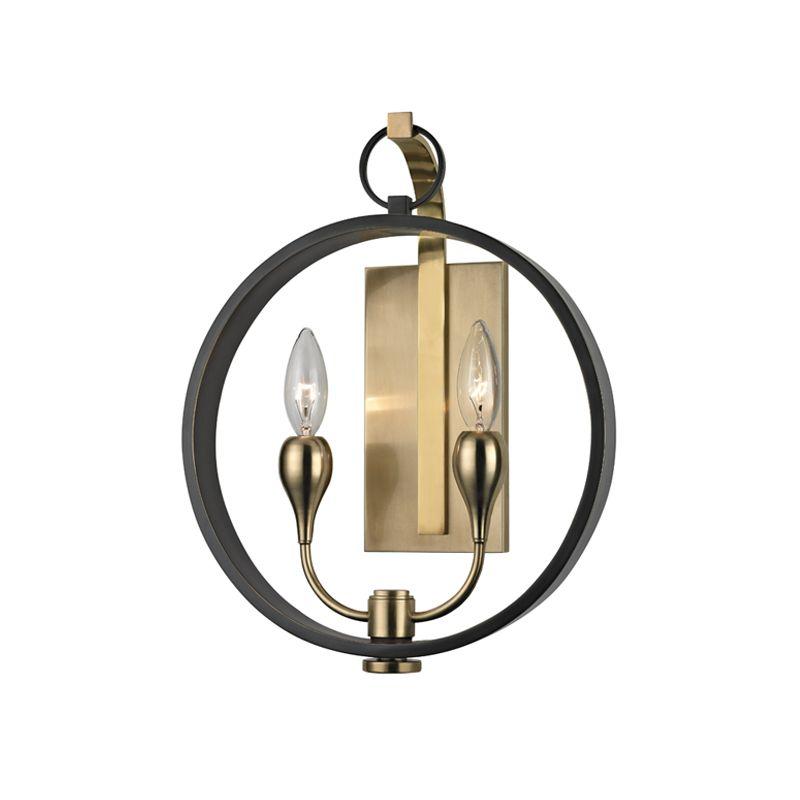 2 LIGHT WALL SCONCE