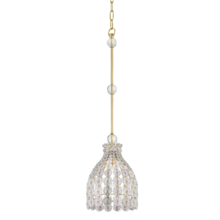 Hudson Valley 8208-AGB - 1 LIGHT PENDANT