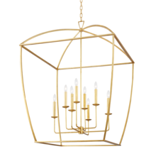 Hudson Valley 8334-GL - 8 LIGHT EXTRA LARGE PENDANT