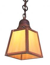 Arroyo Craftsman AH-1EF-RB - a-line shade pendant without overlay (empty)